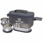 2 Container Stainless Steel Lunch Box