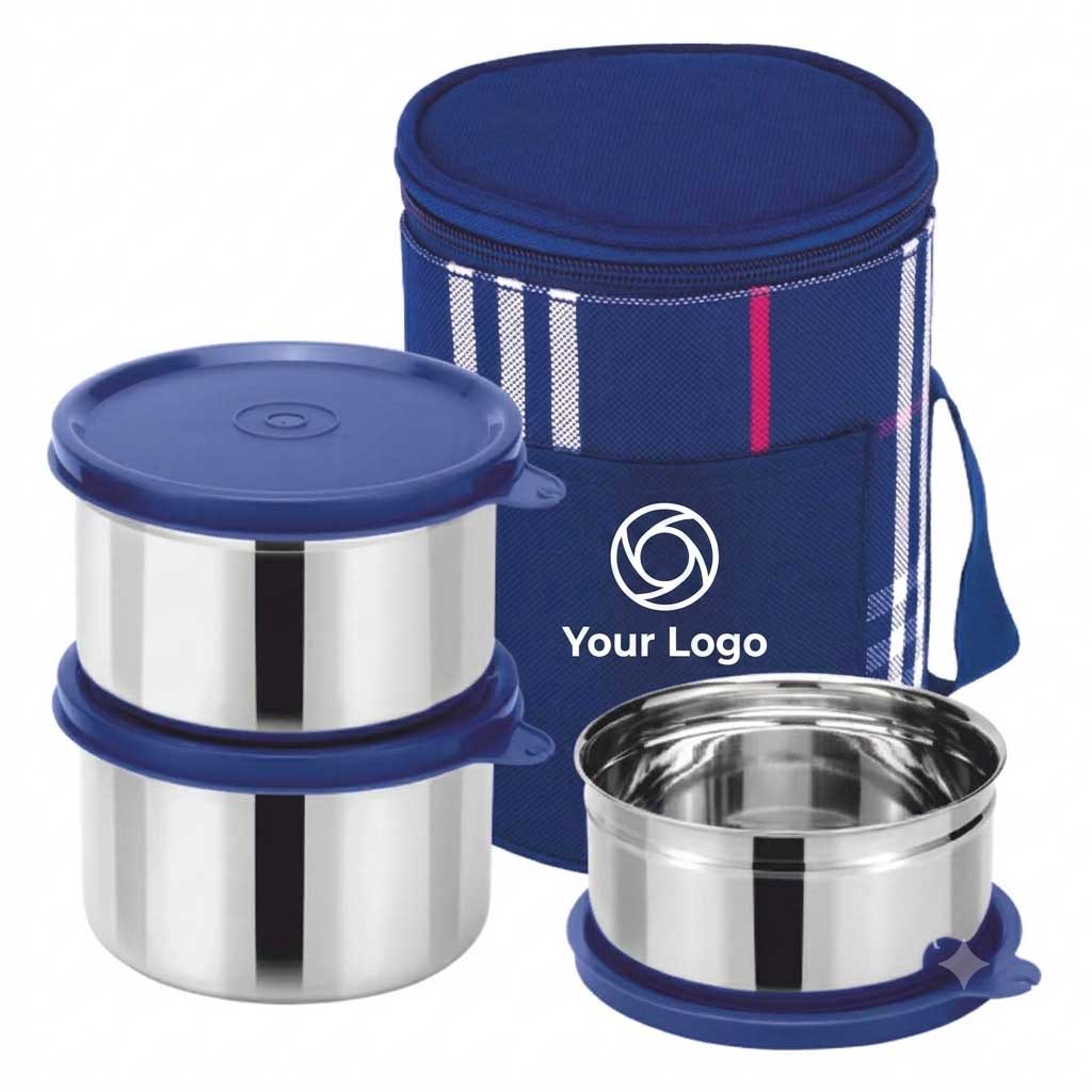 3 Container Executive Lunch Box Set