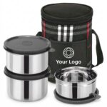 3 Container Executive Lunch Box Set