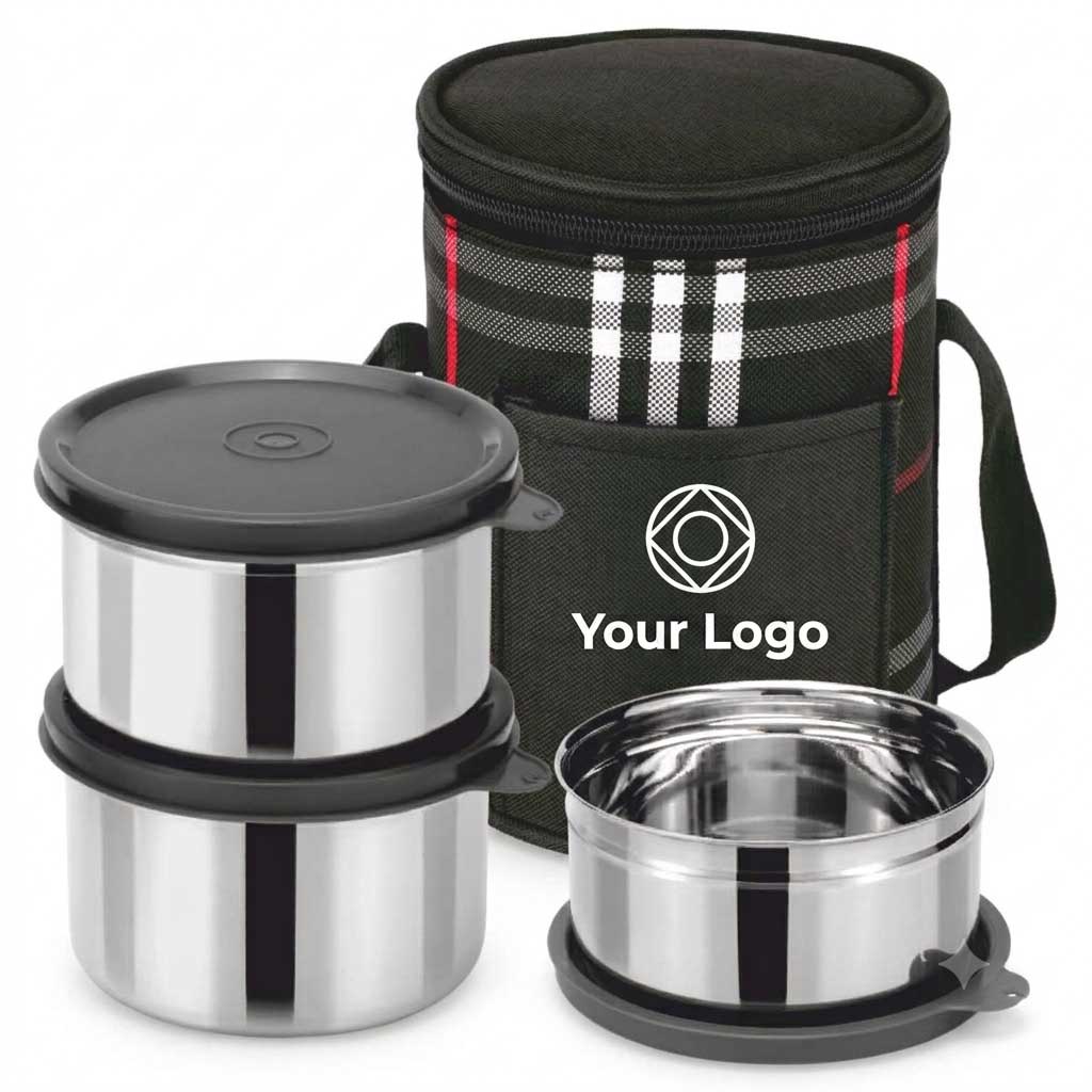 3 Container Executive Lunch Box Set