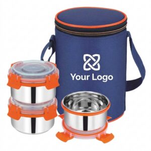 3 Container Stainless Steel Lunch Box