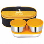 3 Piece Stainless Steel Lunch Box Set