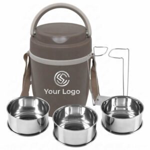 3 Tier Stainless Steel Lunch Carrier