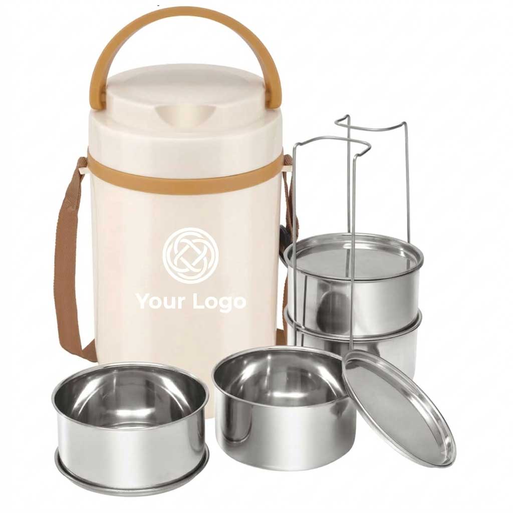 4 Container Stainless Steel Lunch Box