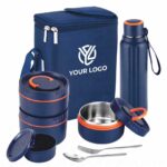 Insulated Lunch Box & Bottle Gift Set