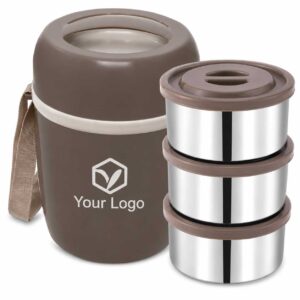 Insulated Stainless Steel Lunch Box Set