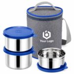 Stainless Steel Executive Lunch Box Set