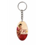 Bulk Acrylic Oval Keychain