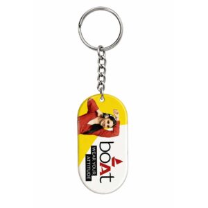 Bulk Oval Acrylic Keychain