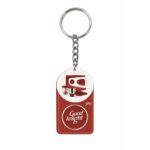 Bulk Rectangular Acrylic Keychain