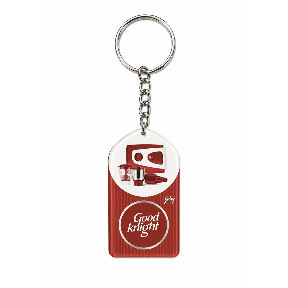 Bulk Rectangular Acrylic Keychain