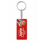Bulk Rectangular Acrylic Keychain