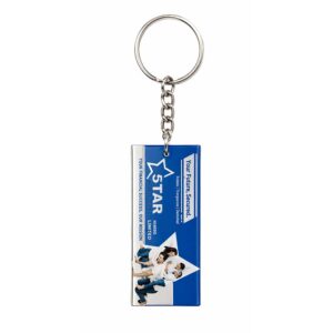 Bulk Rectangular Acrylic Keychain
