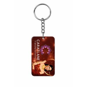 Bulk Rectangular Acrylic Keychain