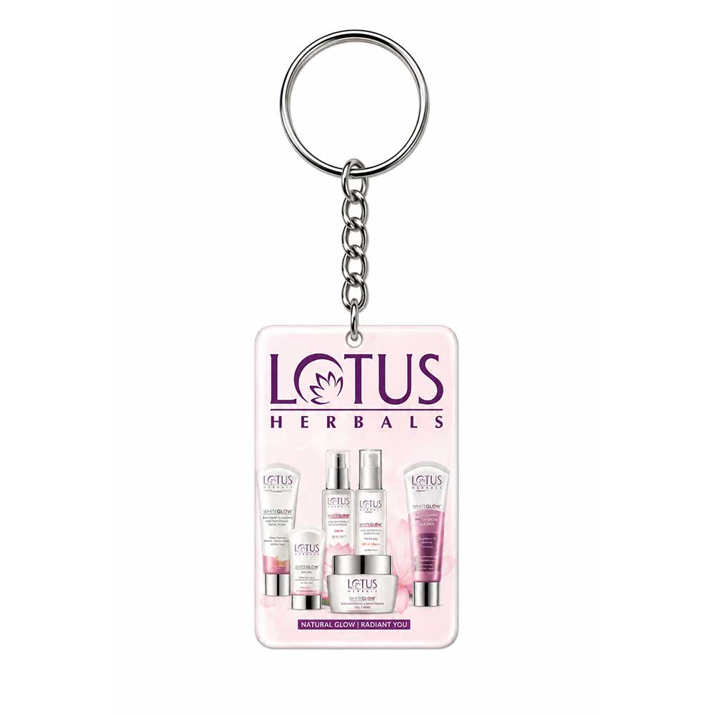 Bulk Rectangular Acrylic Keychain