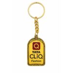 Business Promotional Golden Meena Keychain