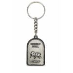 Corporate Branding Nickel Spark Keychain