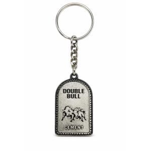 Corporate Branding Nickel Spark Keychain