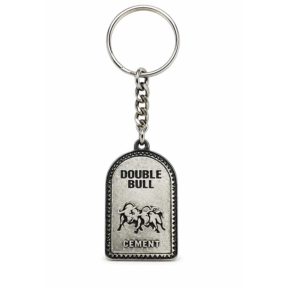 Corporate Branding Nickel Spark Keychain