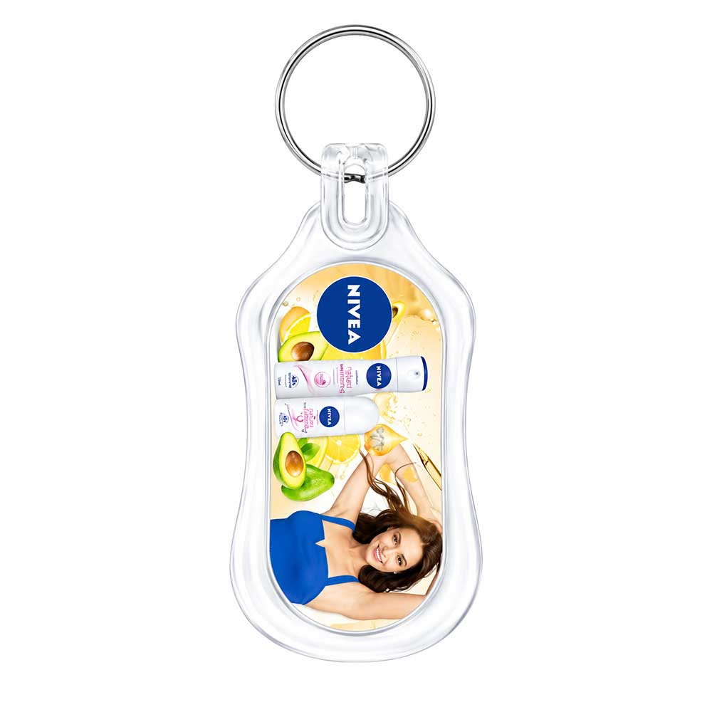 Corporate Promotional Crystal Digital Keychain