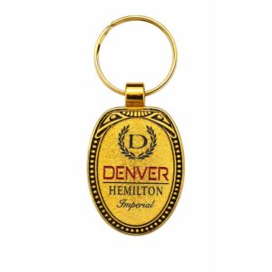 Custom Golden Meena Keychain