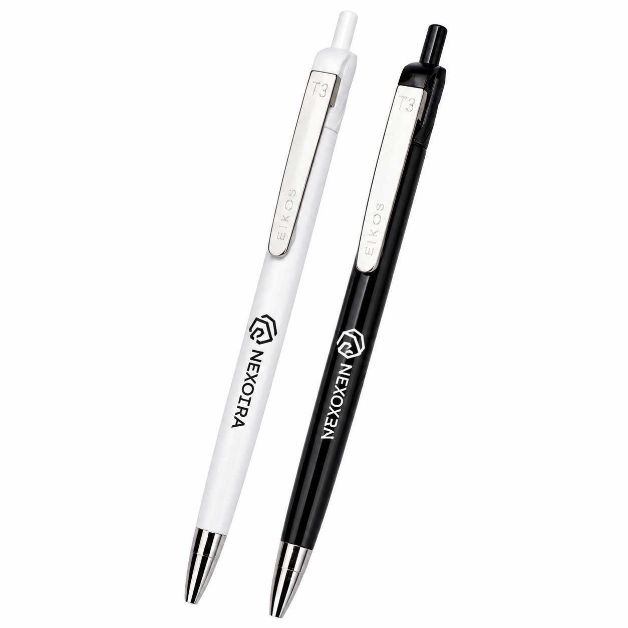 Custom Printed Plastic Click Ball Pen
