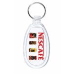 Dealer Gift Crystal Digital Keychain