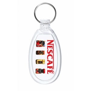 Dealer Gift Crystal Digital Keychain