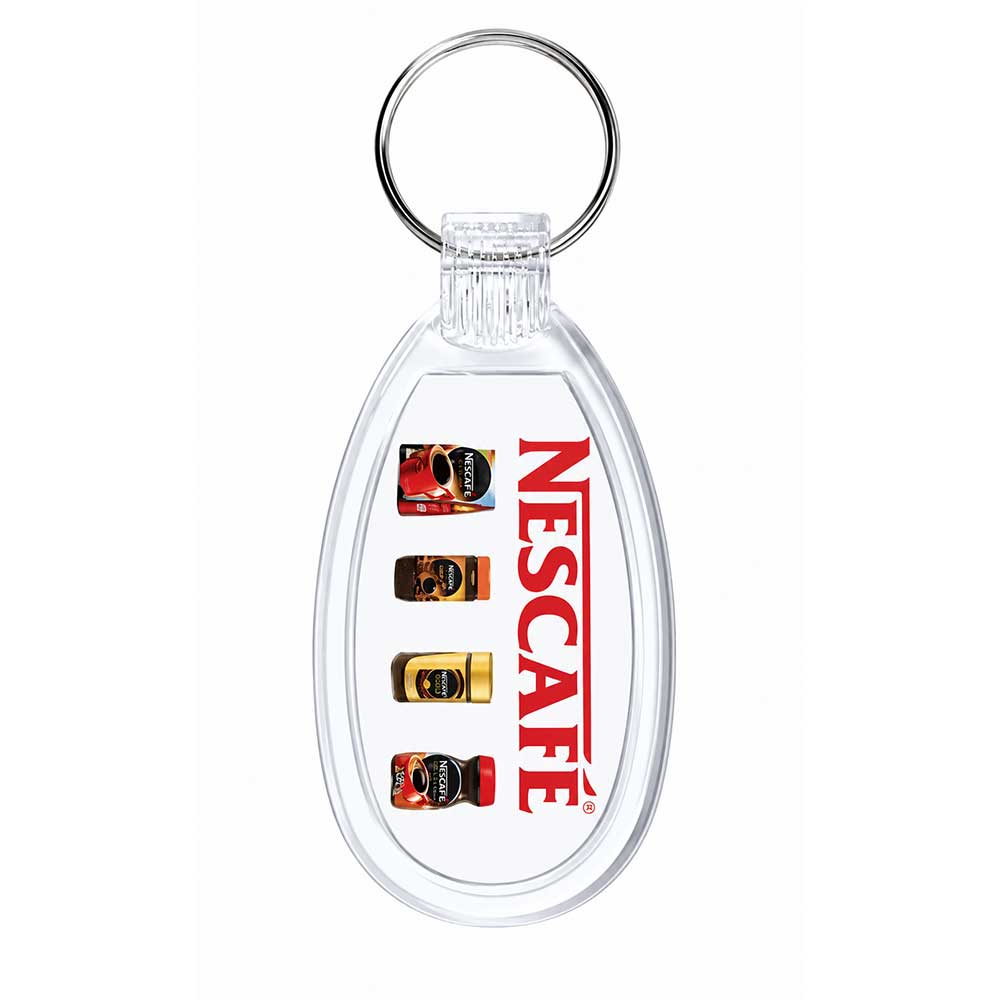 Dealer Gift Crystal Digital Keychain