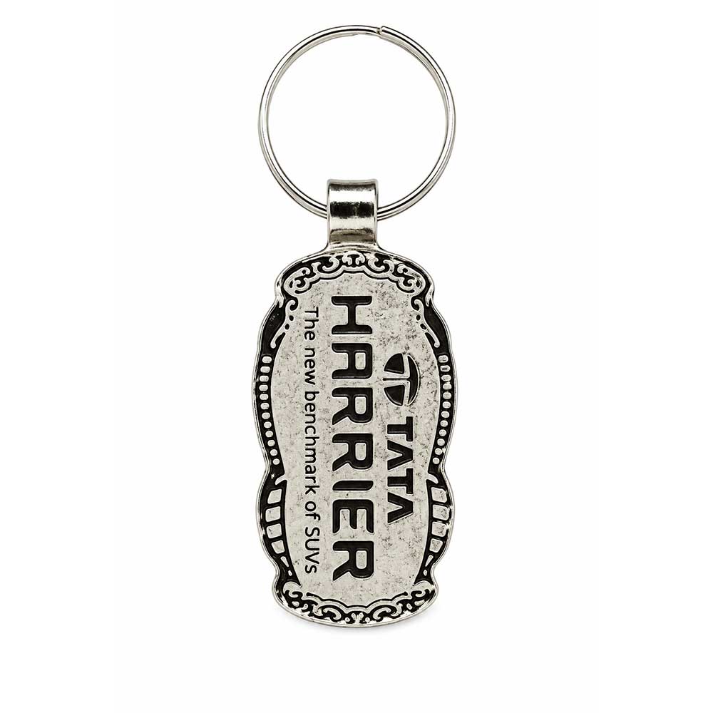Decorative Nickel Spark Keychain