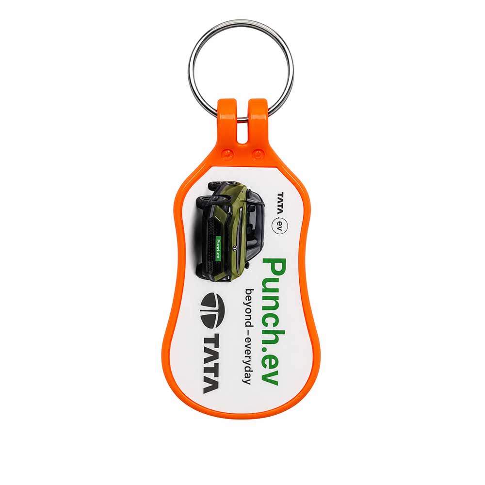 Designer ABS Meena Digital Keychain