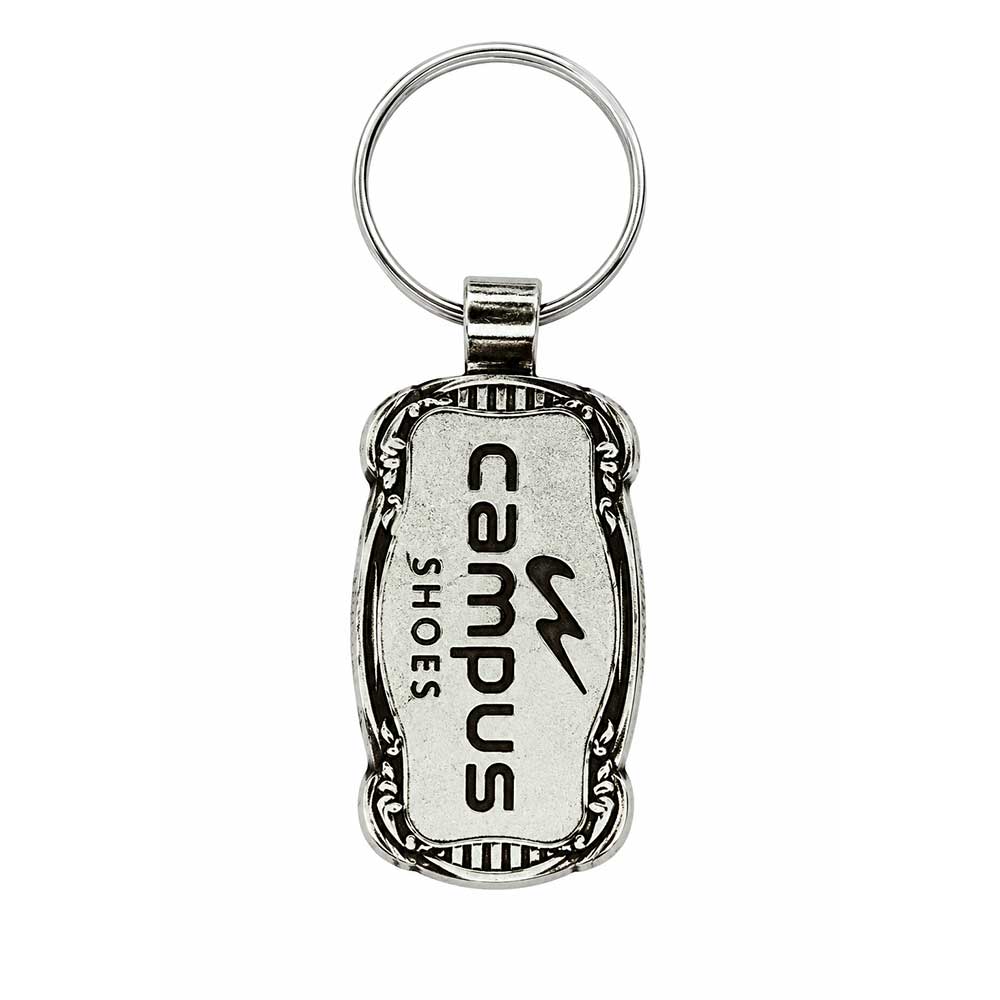 Engraved Nickel Spark Keychain