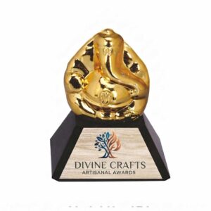 Golden Lord Ganesha Trophy