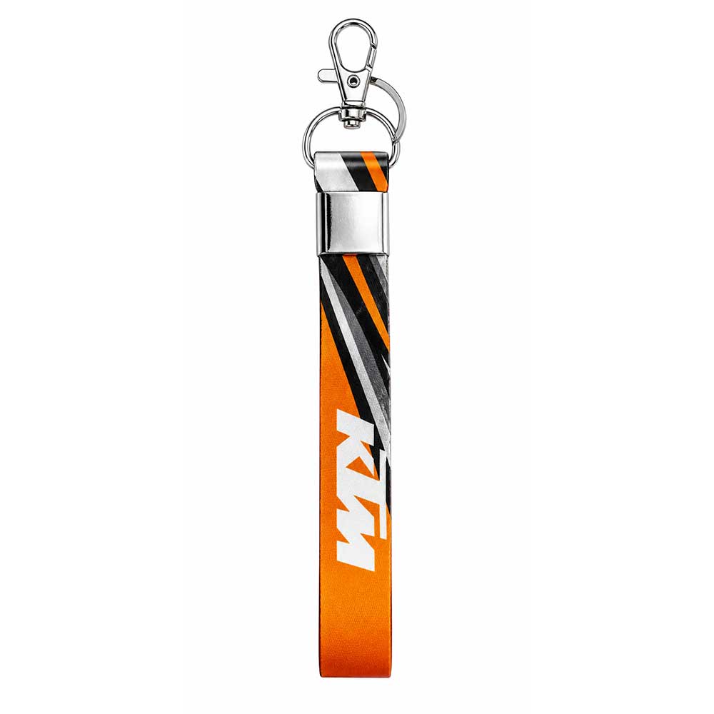 Satin Strap Promotional Keychain with Hook