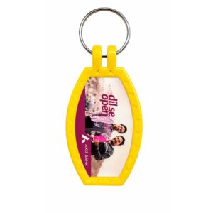 Oval ABS Meena Digital Keychain