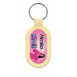 Oval ABS Meena Digital Keychain