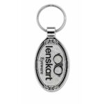 Personalized Chrome Spark Keyring