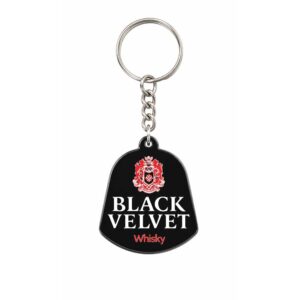Powder Coated Corporate Keychain