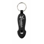 Powder Coated Custom Bottle Opener Keychain