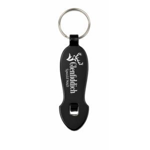 Powder Coated Custom Bottle Opener Keychain