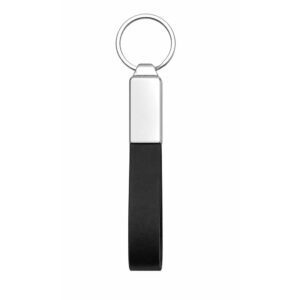 Premium Special Leather & Metal Loop Keychain