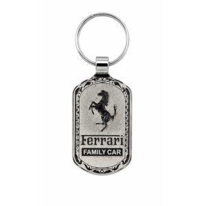 Promotional Chrome Spark Keyring