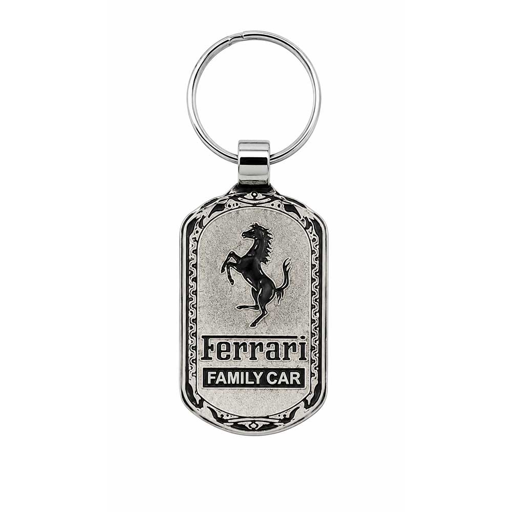 Promotional Chrome Spark Keyring