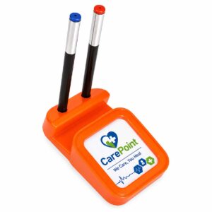 Promotional Mobile Stand with Dual Pen Holder