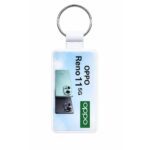 Rectangle ABS Meena Digital Keychain