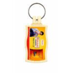 Rectangle ABS Meena Digital Keychain