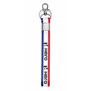Satin Strap Promotional Keychain with Swivel Hook