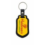 Shield Shape ABS Patta Keychain