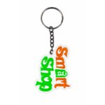 Silicone Custom Shape Promotional Keychain
