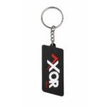 Silicone Rectangle Promotional Keychain